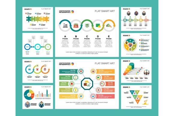 Colorful Finance Infographics: Turning Data Into Communication