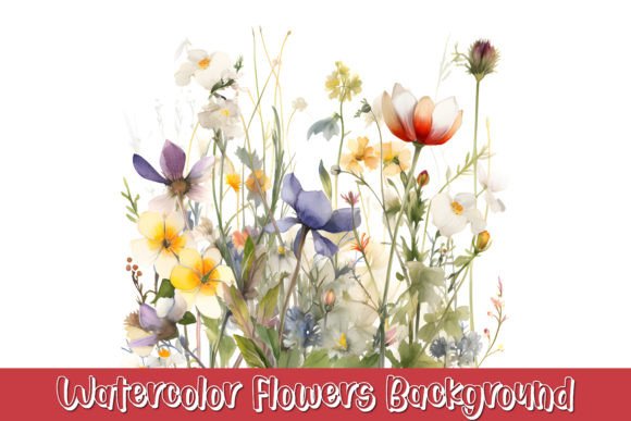 Unlock Your Creativity: Integrating a Watercolor Flowers Free Background into Your Digital Projects
